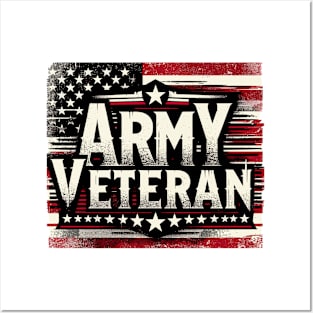 ARMY VETERAN Posters and Art